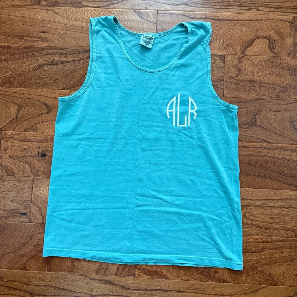 Comfort Colors Blue Tank Top